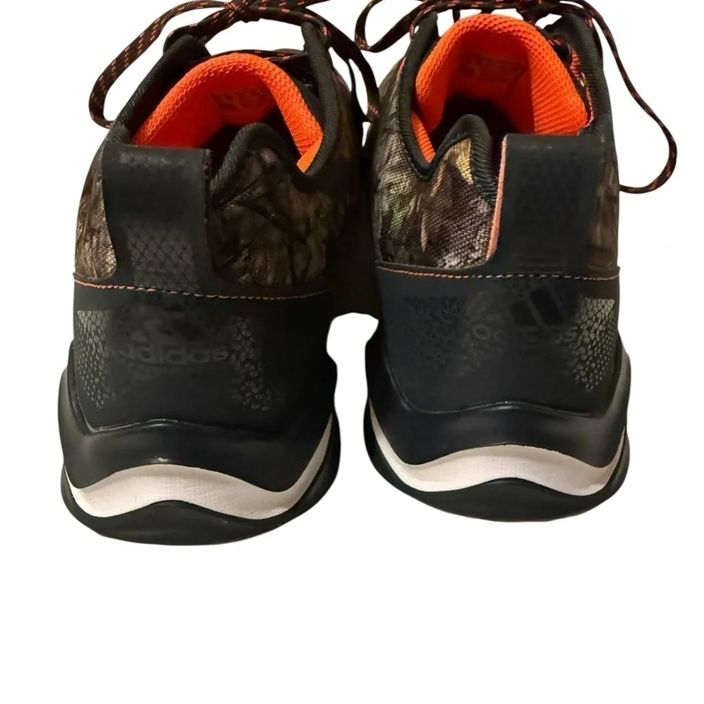 Adidas Camouflage Men's Shoes with Orange Accents. New conditions